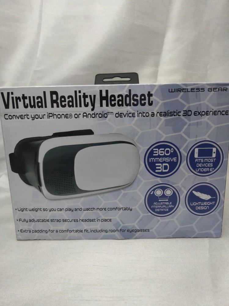 Virtual Reality Headset, for iPhone or Android
