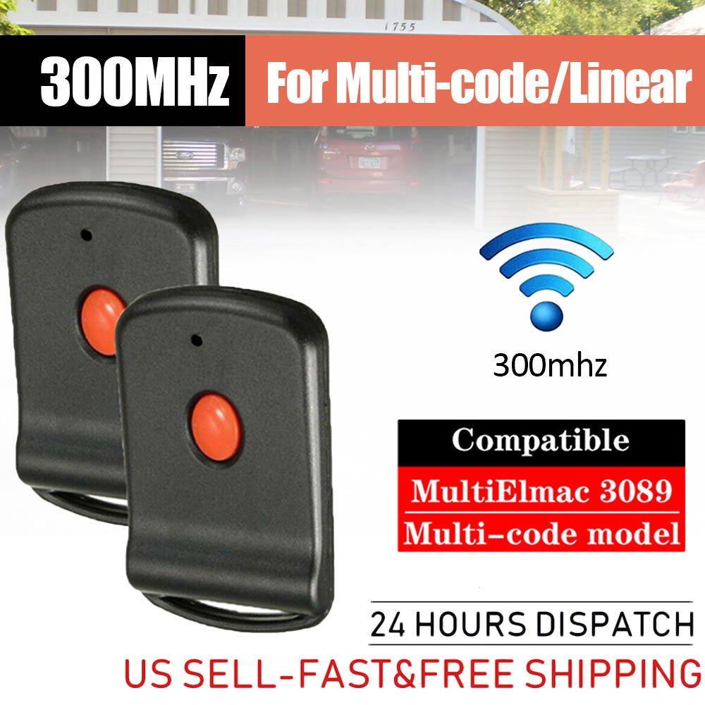10 Digit Pins EZ Code Digi-Code 5010 MultiCode 308911 Gate Garage Remote Control