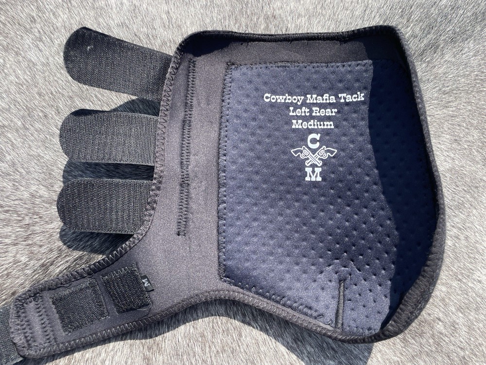CM SureStep Splint Boots Full Set Black MEDIUM