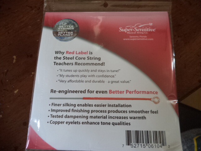 Red Label 6104 Super Sensitive Cello String