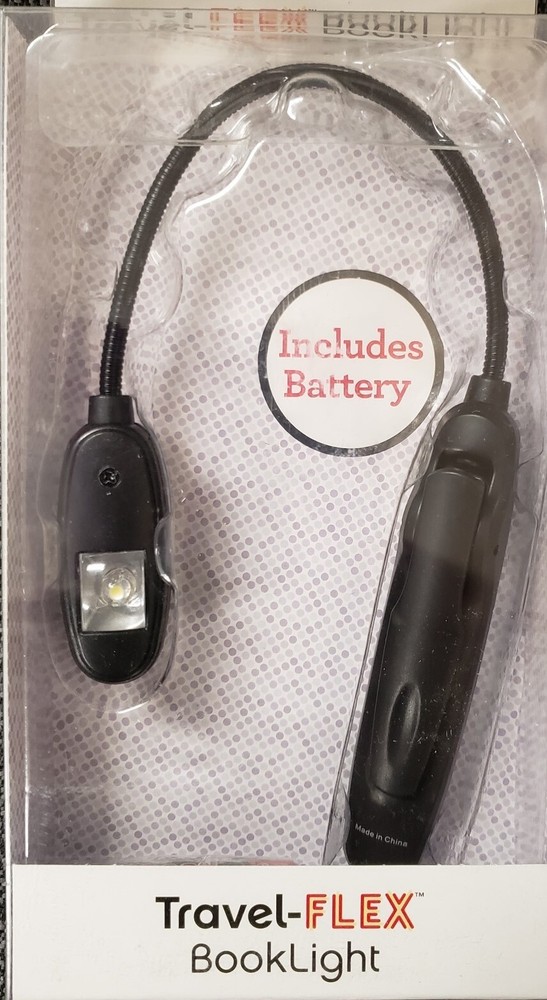 New Travel-FLEX Booklight W/battery