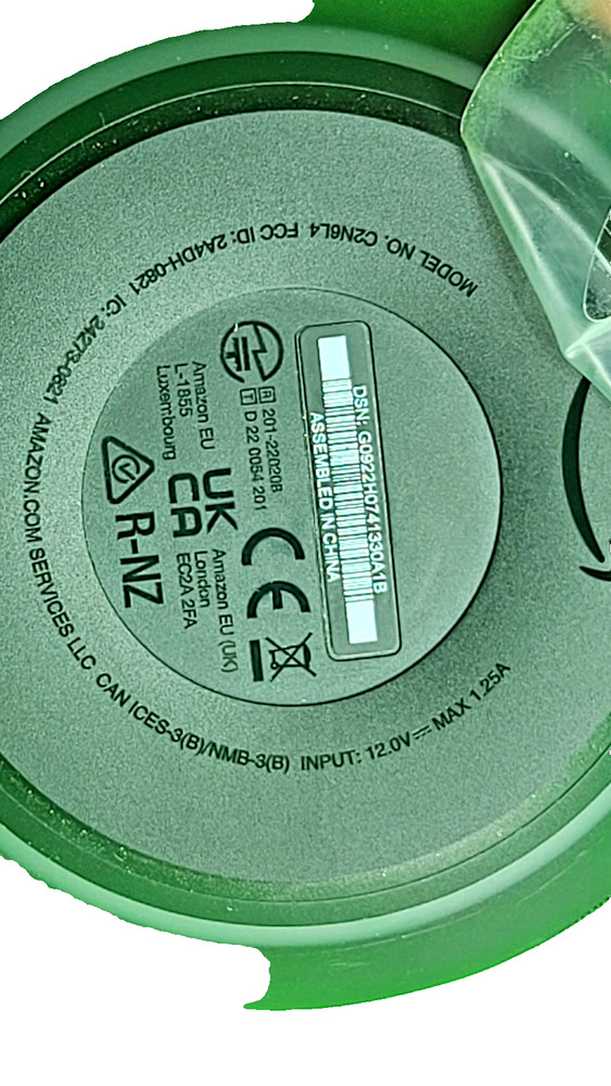 Amazon Echo Dot 5th Gen Smart Speaker Black C2N6L4