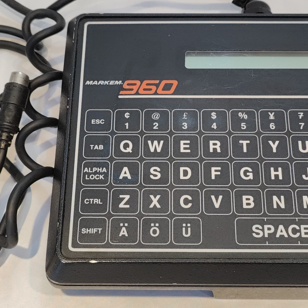 MARKEM 960 - Touch Dry Jet - Controller Keyboard
