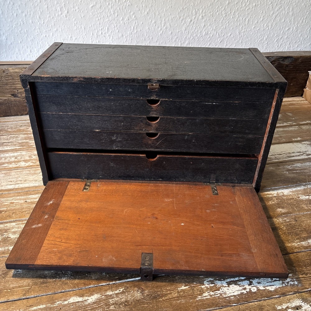 Vintage 5 Draw Engineers Chest