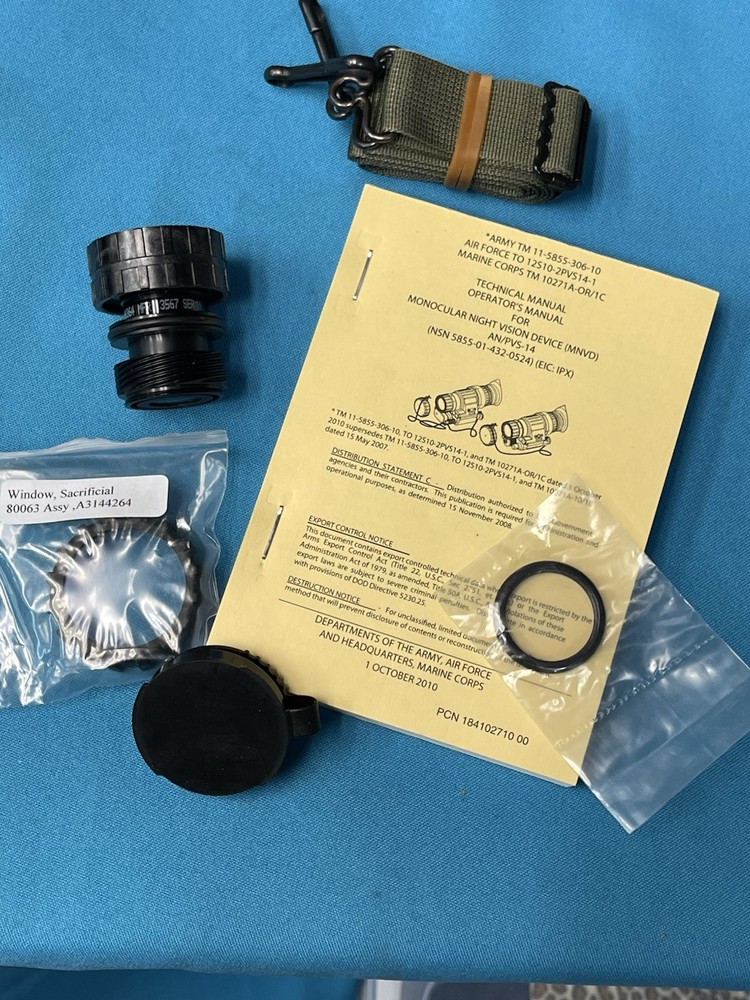 PVS 14 Objective Lens Manual And Starting Kit