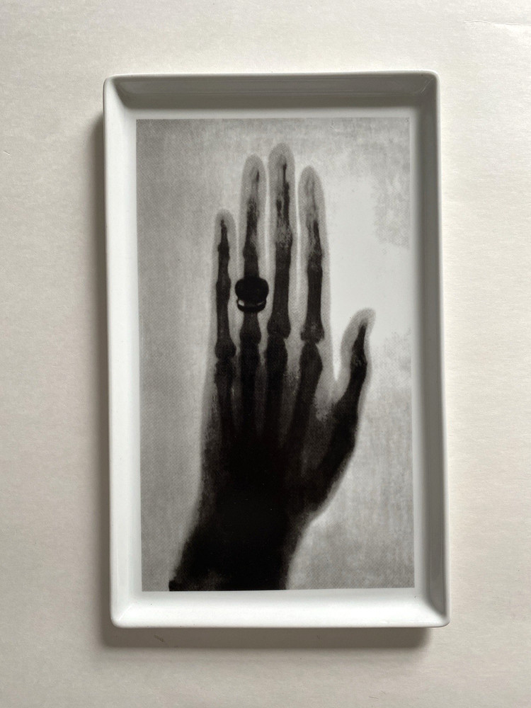 Michael & Rigo Porcelain Tray Hand X-Ray