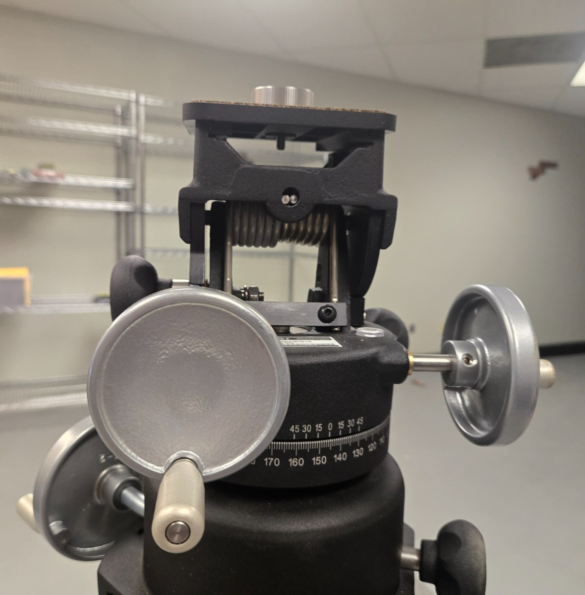 QuickSet MOOG 4-52926-9C Hercules Geared Head, Calibrated QHH-11 Large Platform