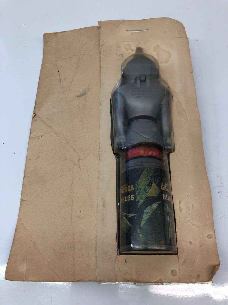 RARE 1978 Battlestar Galactica Cylon bubble machine still sealed DOES NOT WORK