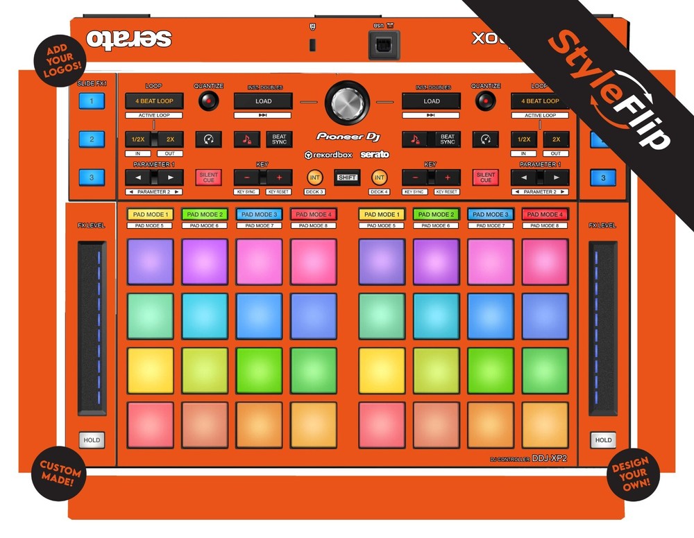 Pioneer DDJ-XP2 | Custom Design | Protective Decal | StyleFlip Skins