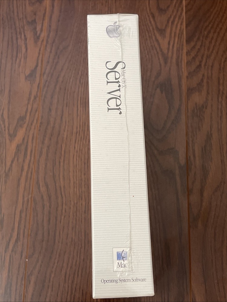 Vintage 2001 Apple Mac OS X Server Software CD Version 10.1 SEALED 10 client