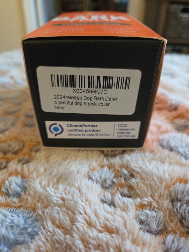 NPS Alpha Dog Behavior Trainer Barking Control Device USB Cordless-Open Box