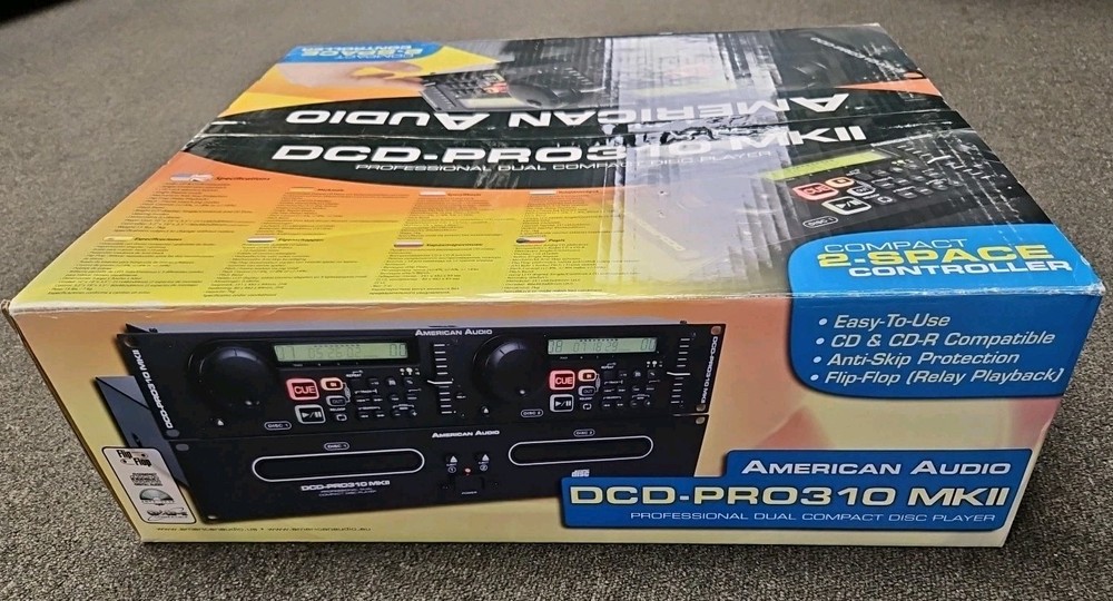 American Audio DCD-PRO310 MKII Dual CD Player & Controller
