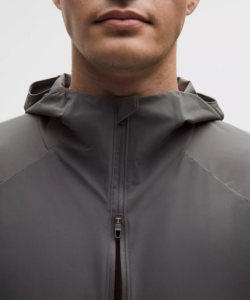 Lululemon Size Medium Pace Breaker Jacket, Onyx Grey, NWT, $168