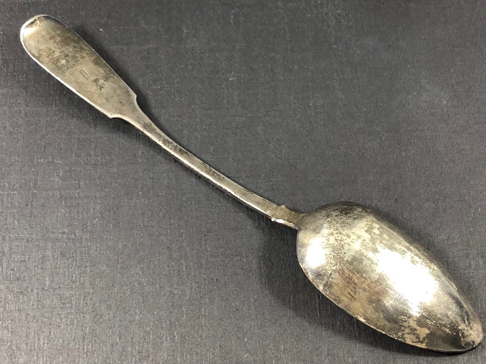 Antique Russian 1896-1908 Imperial Silver 84 Table Spoon Hallmarked Monogramed