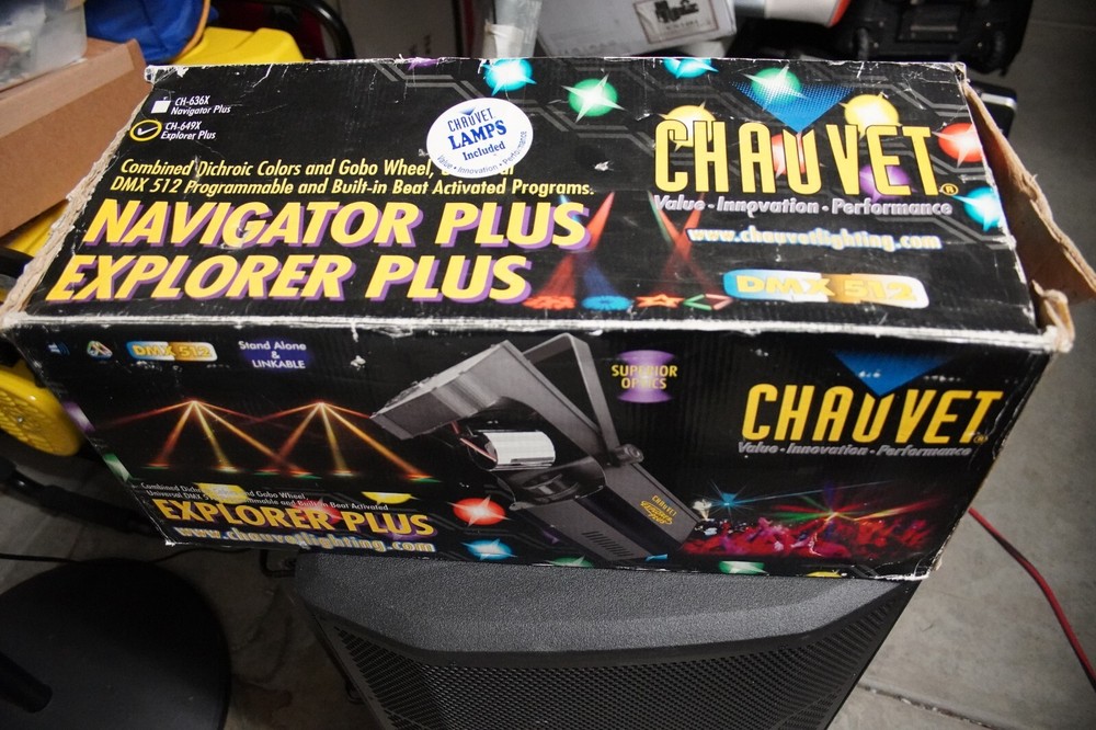 CH649x Explorer plus DJ MX512 Lighting Display