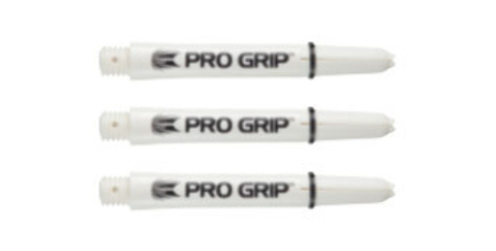Target Pro Grip Polycarbonate Shafts - White Intermediate Plus