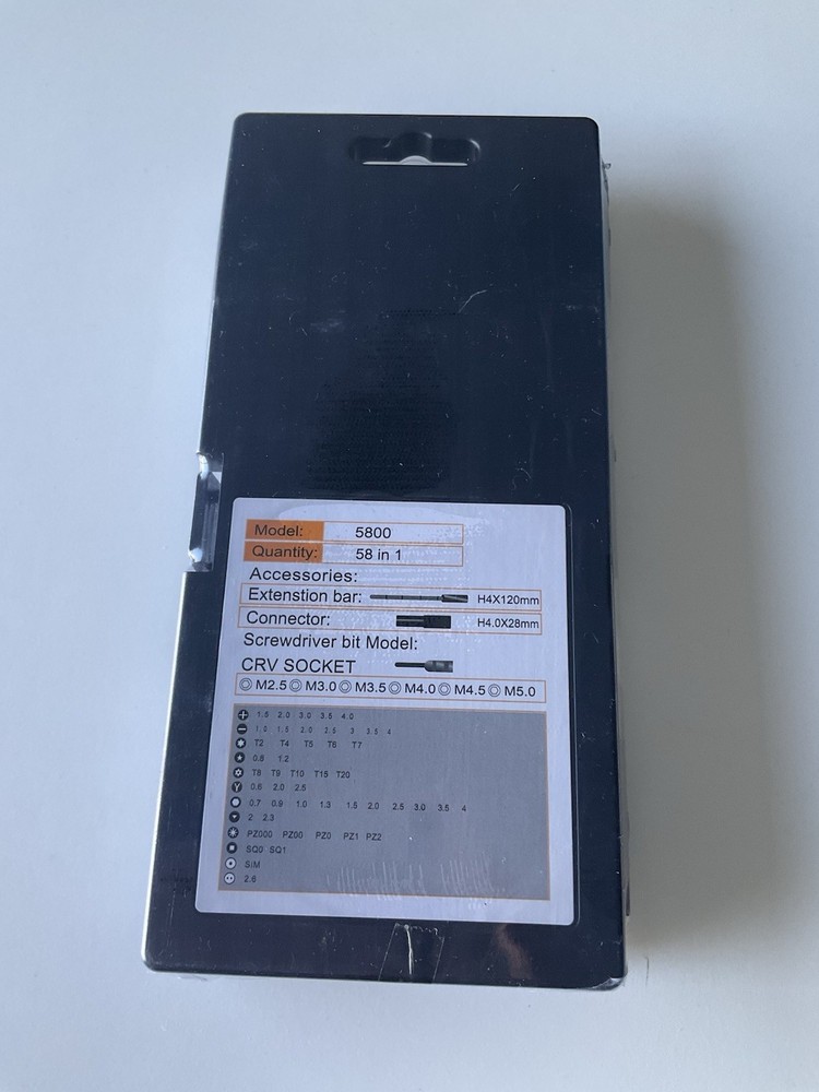 Mini 58-Piece Electronics Precision Repair Tool Set - Blue