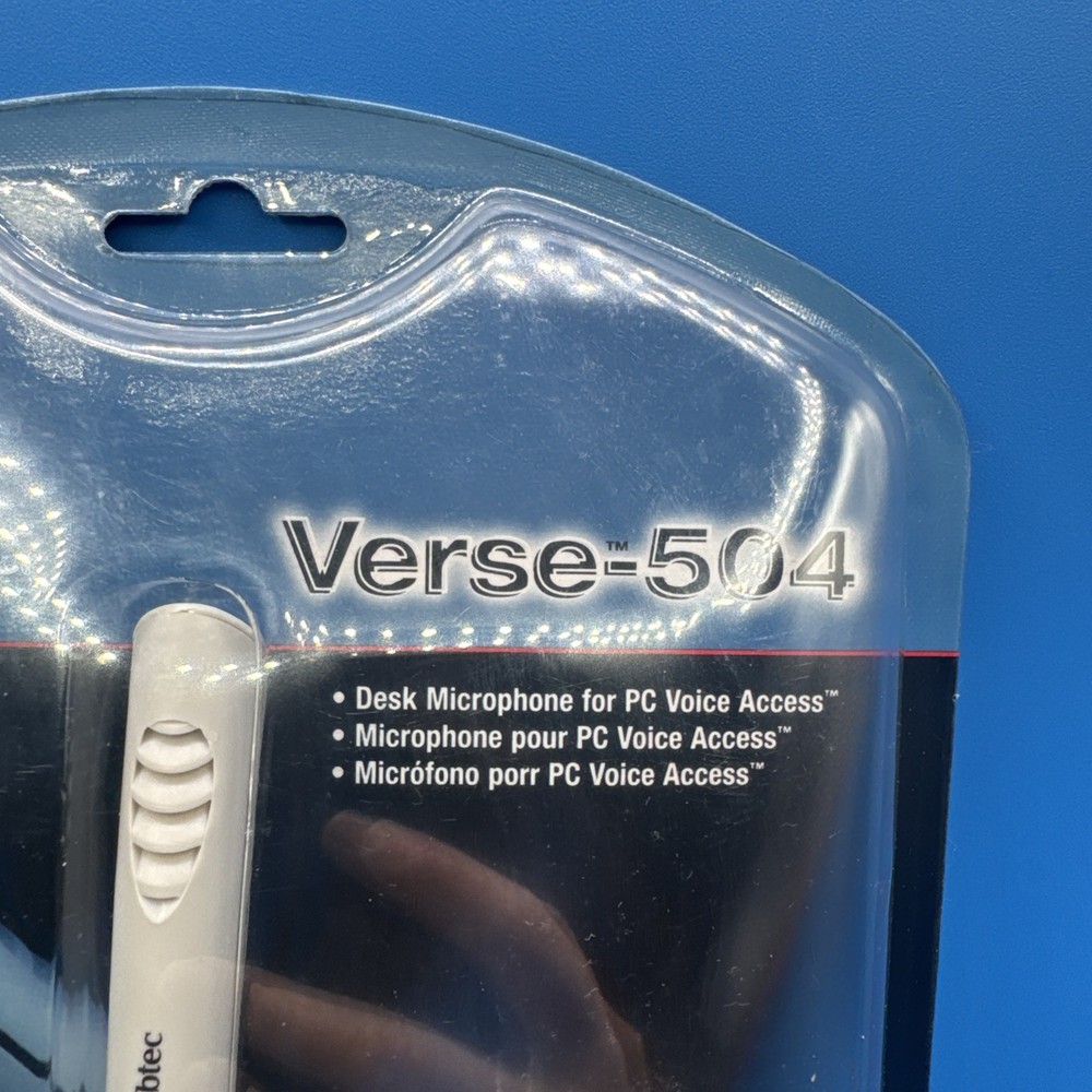 Labtec Verse-504 Desk Microphone for PC Voice Access Sealed