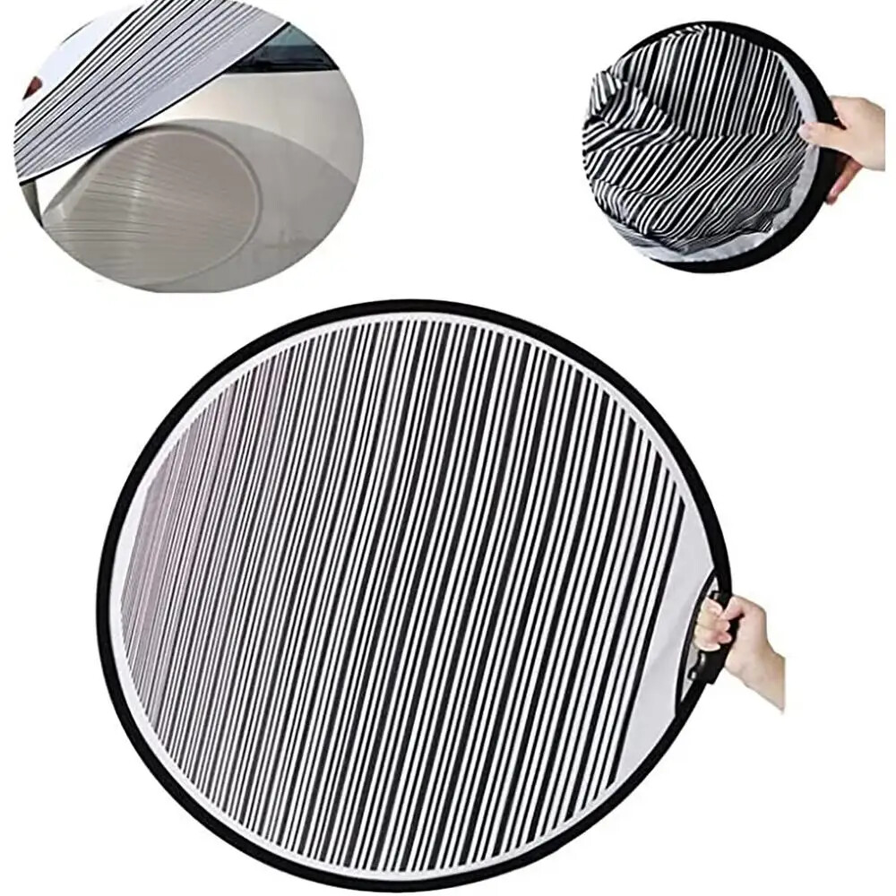 Flexible Foldable Lined Light Reflector Board Portable Dent Remover Testing Tool