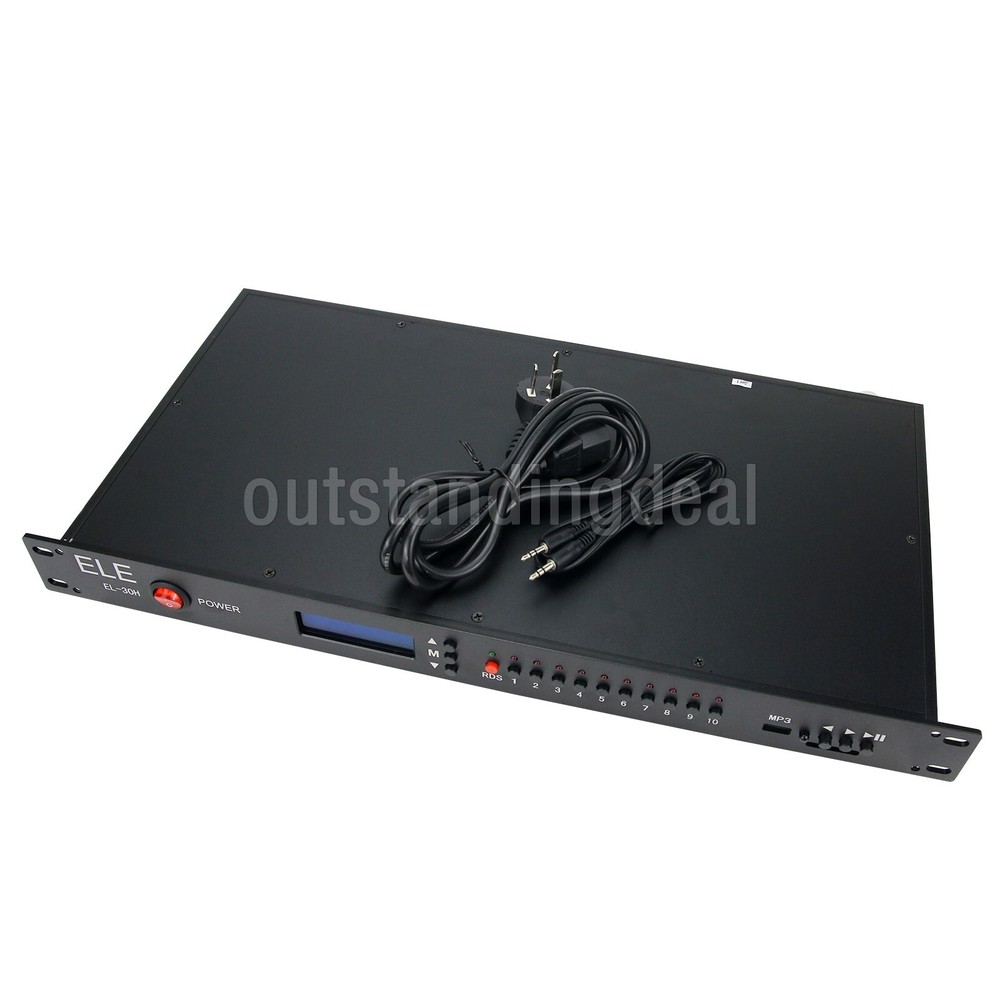 ELE EL-30H 30W FM Broadcast Transmitter with RDS and Power Amp Module os67