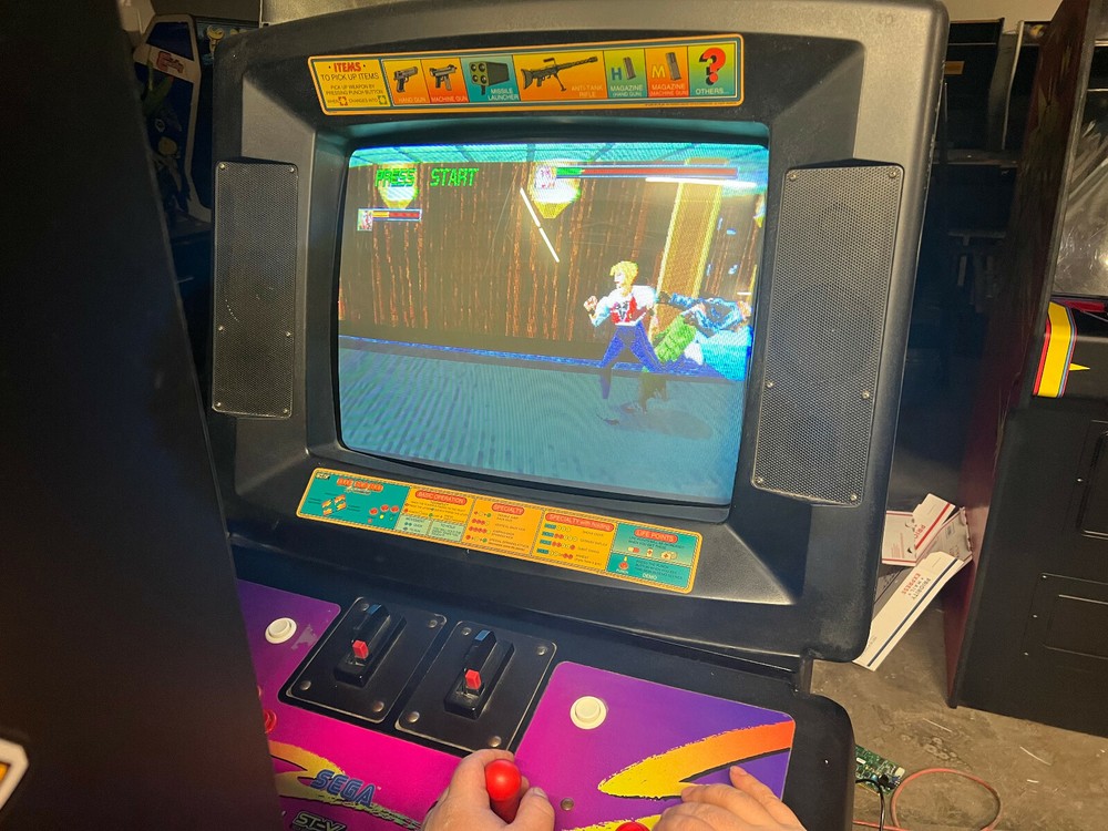 DIE HARD ARCADE by SEGA 1996 (Excellent Condition)