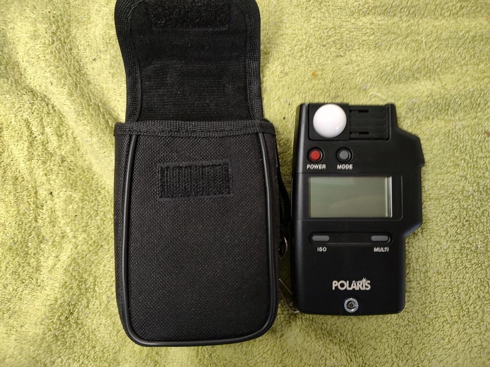 Polaris Flash Meter Light Meter with Carrying Case