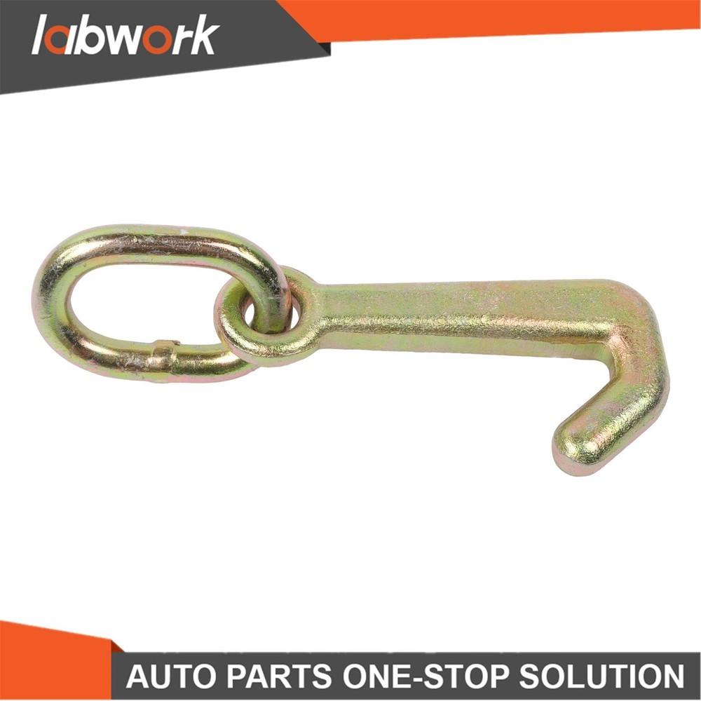 Labwork 2 Pack 5/16 Inch Mini J Hook G70 5400 Lbs Working Load Limit Hooks