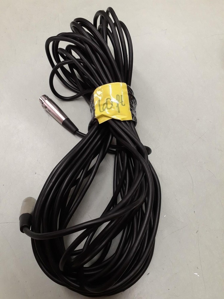 60ft Premium High Quality Microphone Audio Balanced XLR Cable