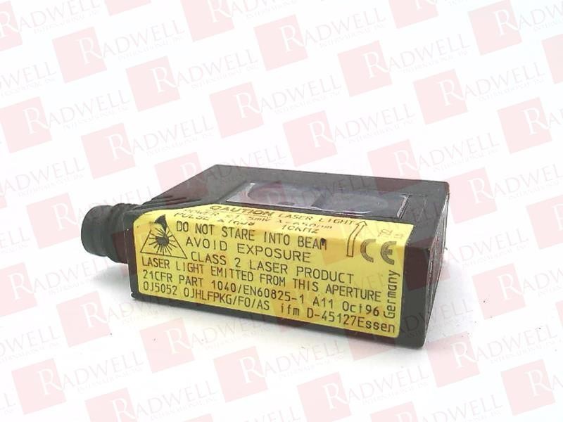 EFECTOR OJHLFPKG/FO/AS-OJ5052 / OJHLFPKGFOASOJ5052 (USED)