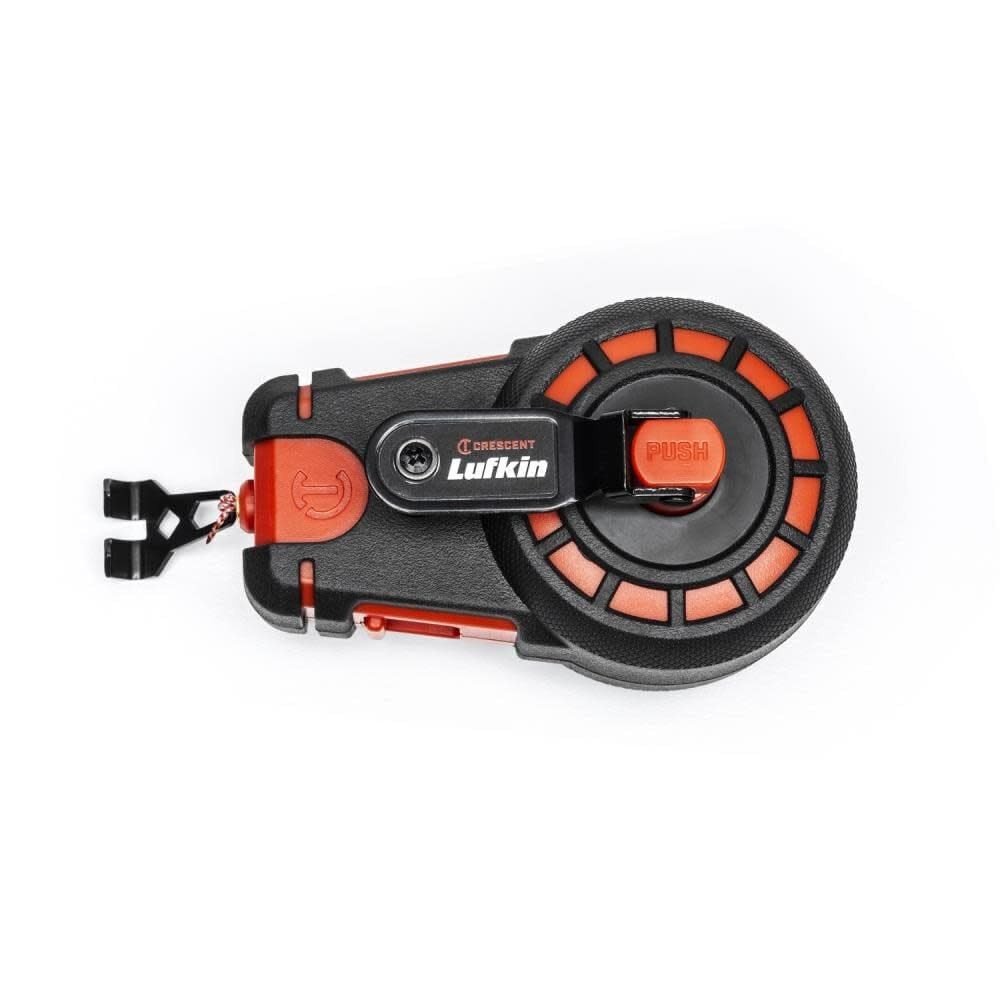 Crescent 50' Compact Chalk Reel with Blue Chalk, CL50