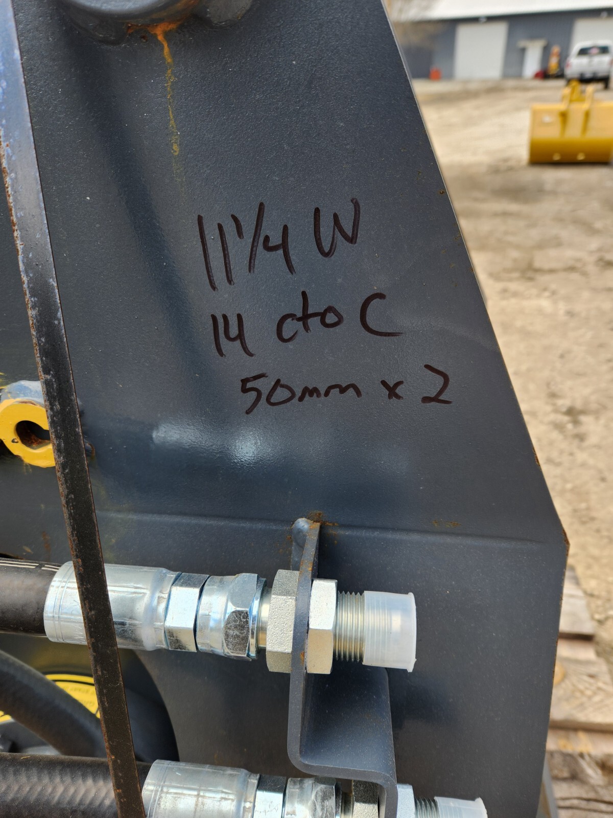 New GENTEC GE970 Excavator Hydraulic Vibratory Plate Trench Compactor 50mm pin