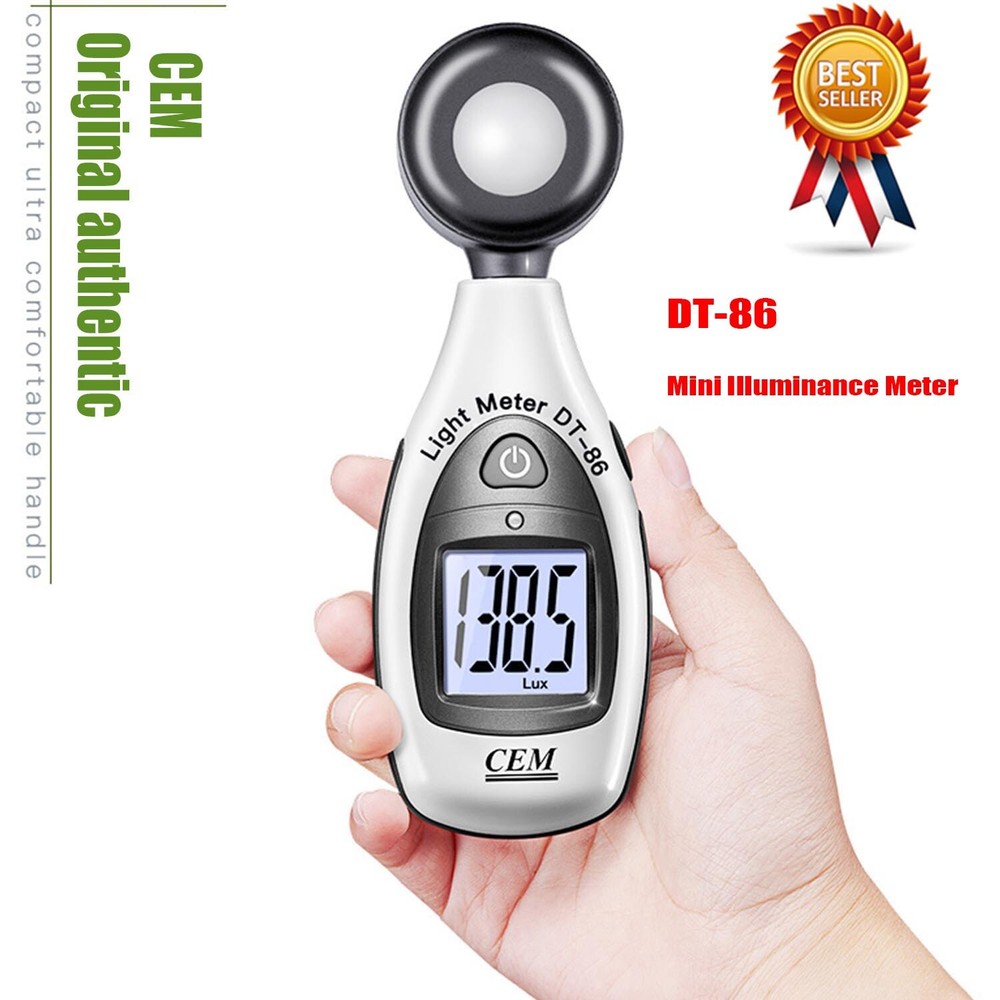 DT-86 Mini Light Meter 3-1/2 LCD Display with Backlight #