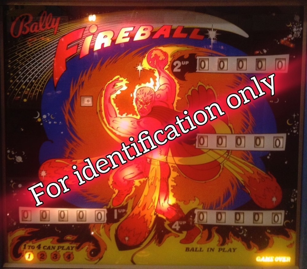 1972 Bally Fireball Pinball Machine Rubber Ring Kit