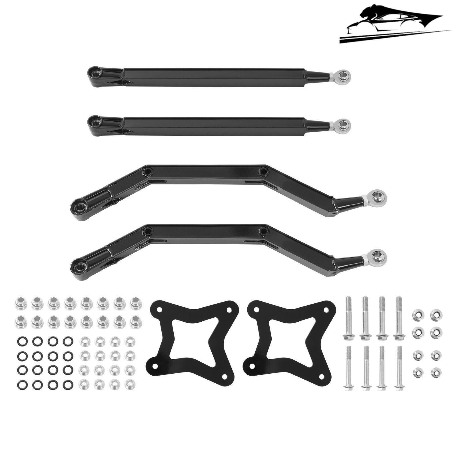 High Clearance Black Rear Radius Arms Rods Set For Polaris RZR XP 1000 2014+