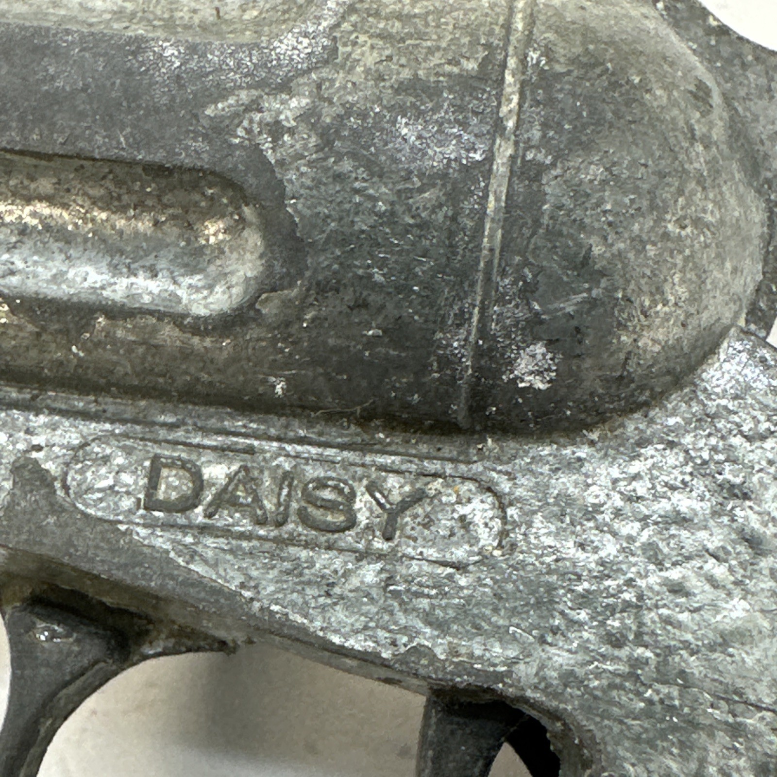 Vintage Bronc Circle D & Daisy Bullseye Cap Gun Pistol Revolver 1950's USA