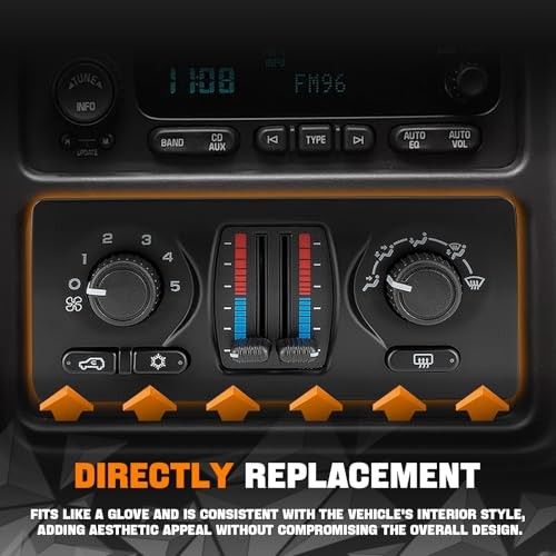 Climate Control Module AC Heater HVAC Panel Fit for Chevy Silverado GMC Sierra