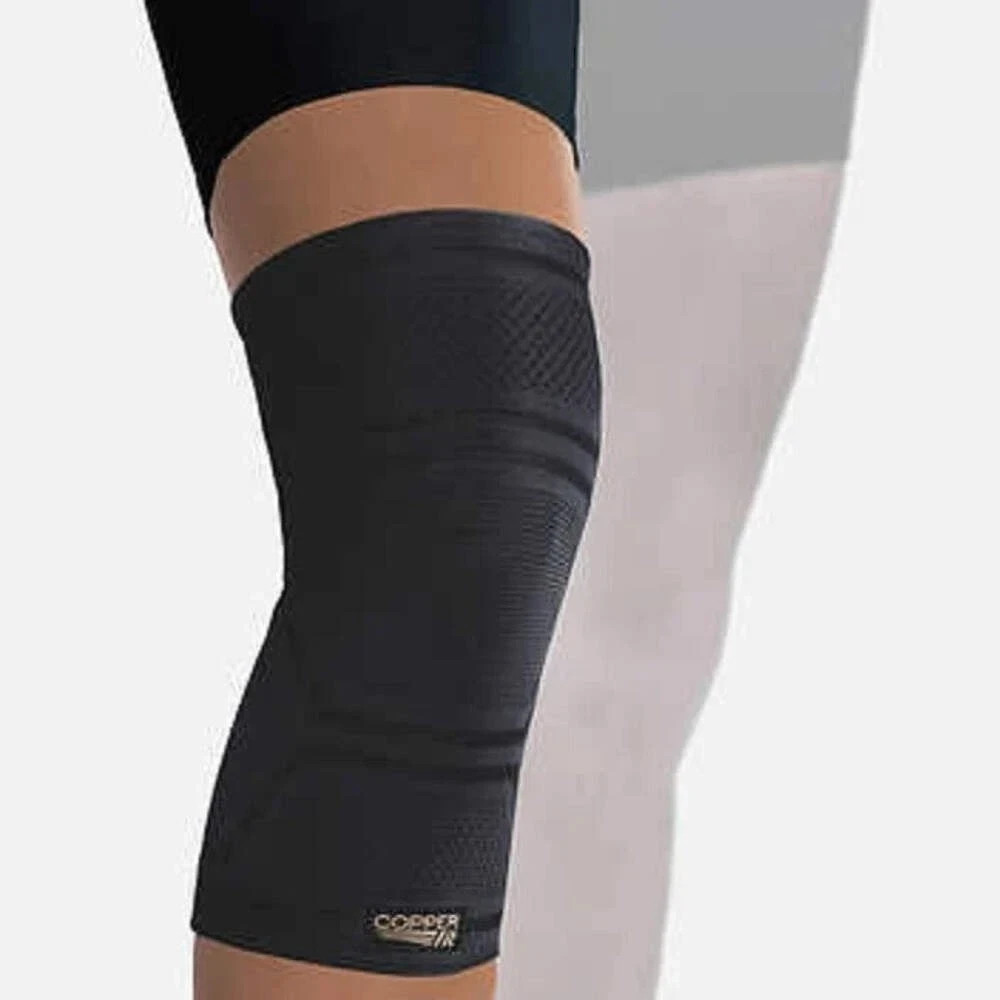 Copper Fit Elite Knee Compression Sleeve L/XL 16-20 Inch 2 Pack