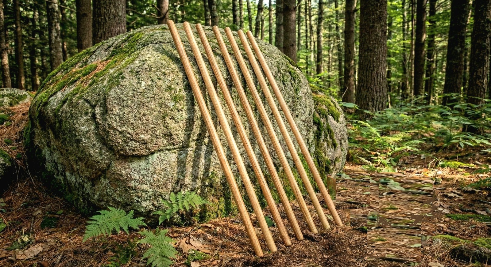 Heavy Duty Hickory Bo Staff By White Wolf Made in USA