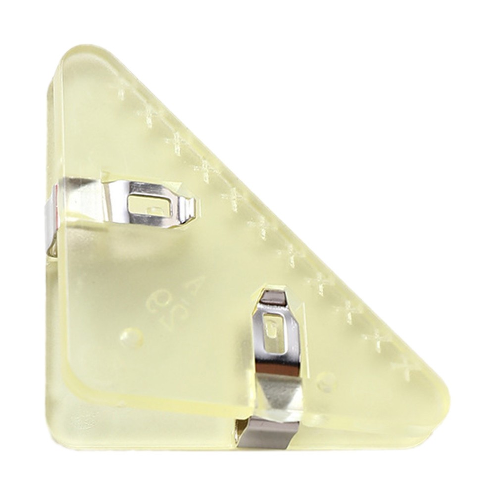 Paper Translucent Triangular Corner Paper To Hold 50 Sheets Book Page Holder