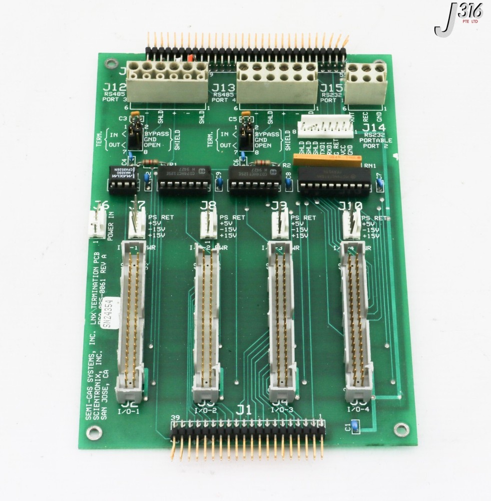 22804 SCIENTRONIX PCB, LNX TERMINATION PCB PCA 085-0061