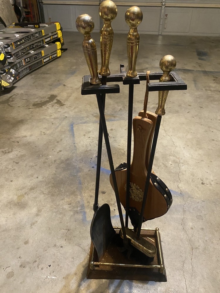 fireplace tool set