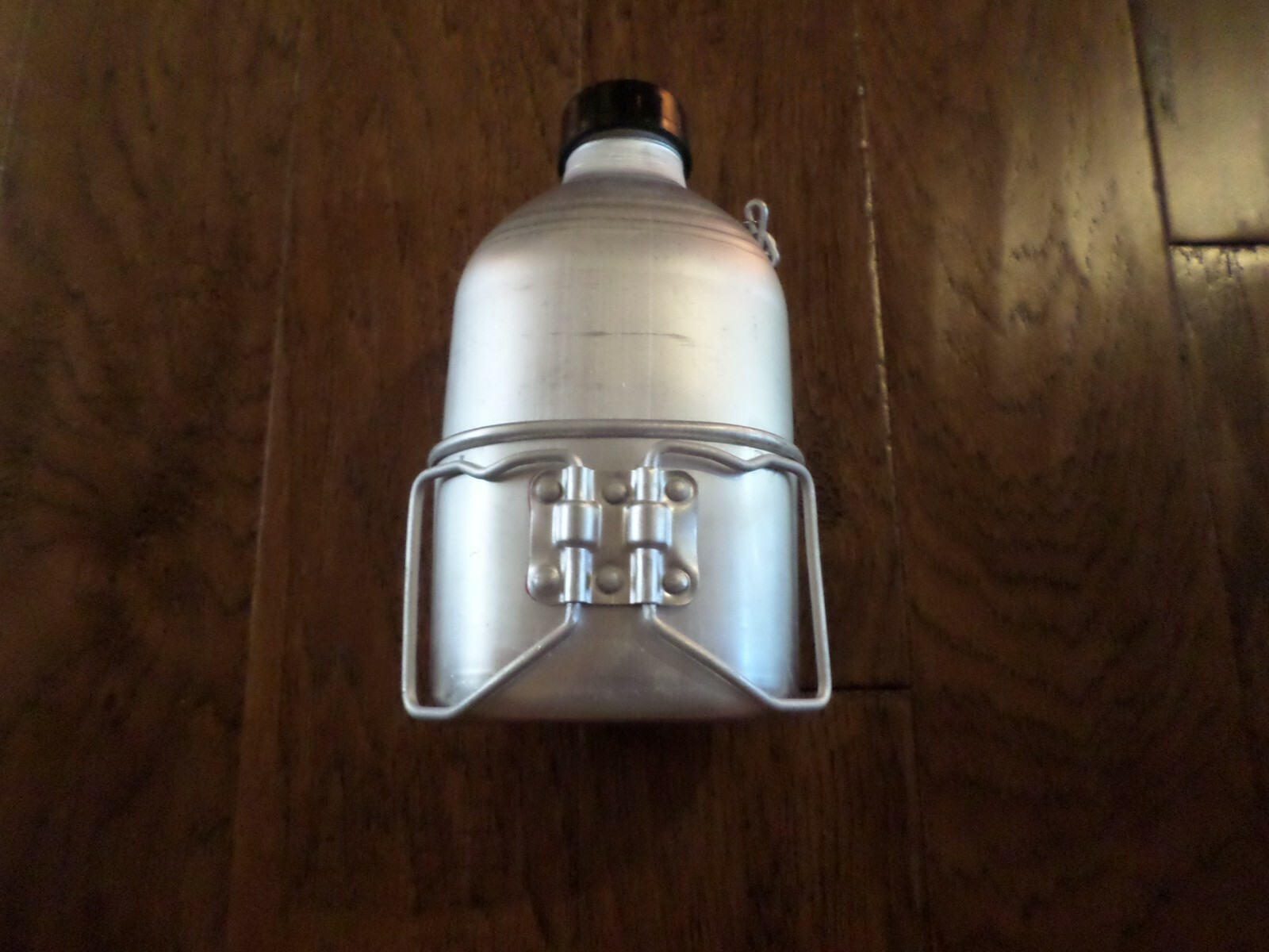 French Military Oversize Airborne Style Canteen With Cup & Cover 48 ounce