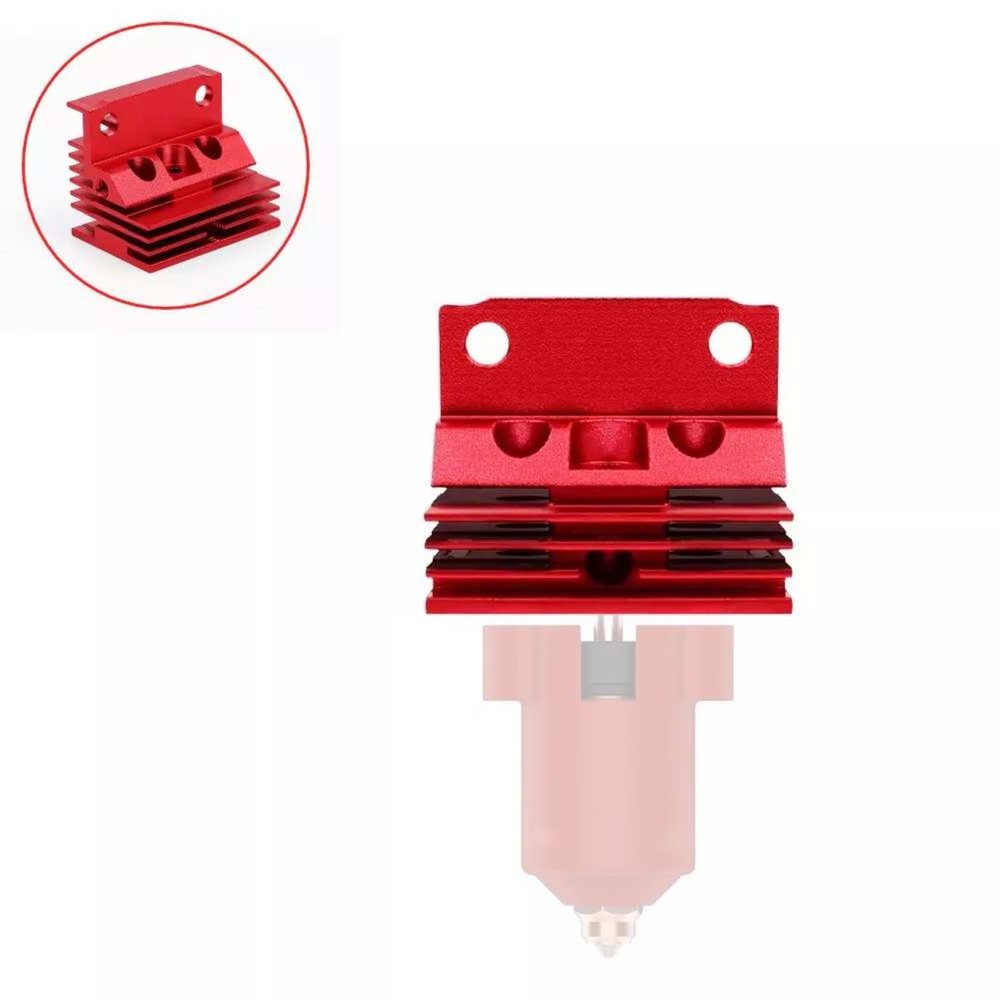 Red Extruder Head Nozzle Replacement For Creality K1 / K1 Max 3D Printer