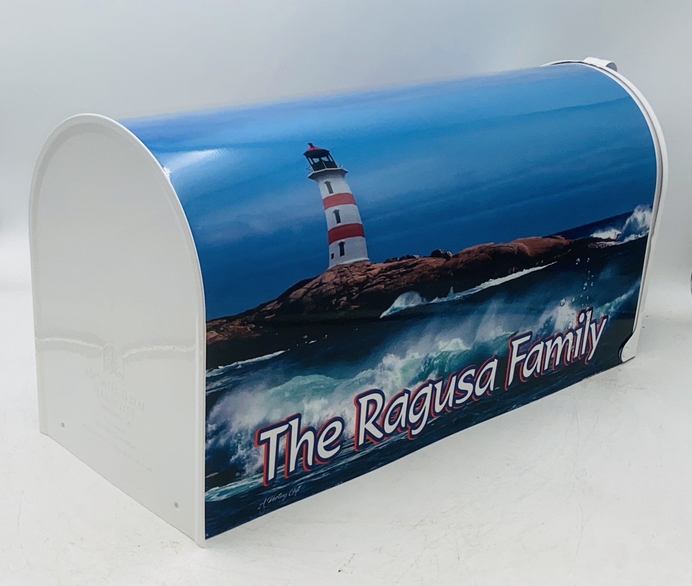 Lighthouse Custom Mailbox: Personalized Gifts