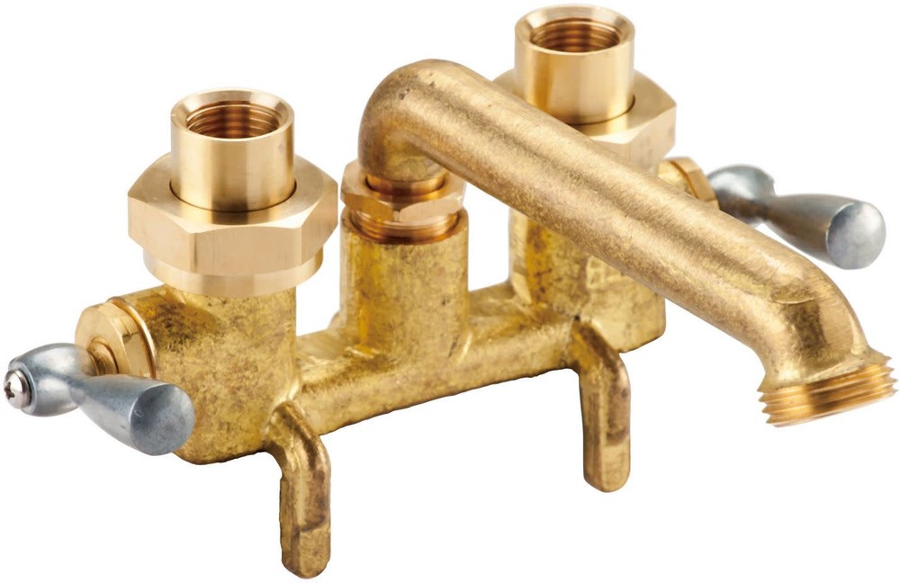Gerber G0049530 Classics 2.2 GPM Deck Mounted Double Handle - Brass