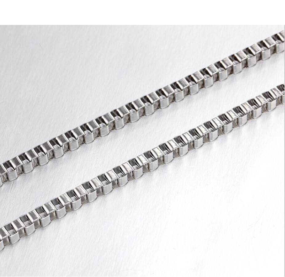 Solid 925 Sterling Silver Classic 2mm wide 16"~32INCH Italian Box Chain Necklace