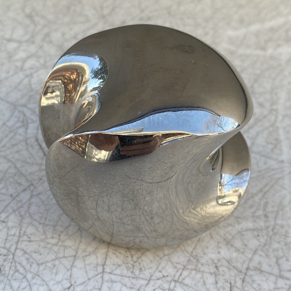 Dansk Otero Paperweight Silver plated