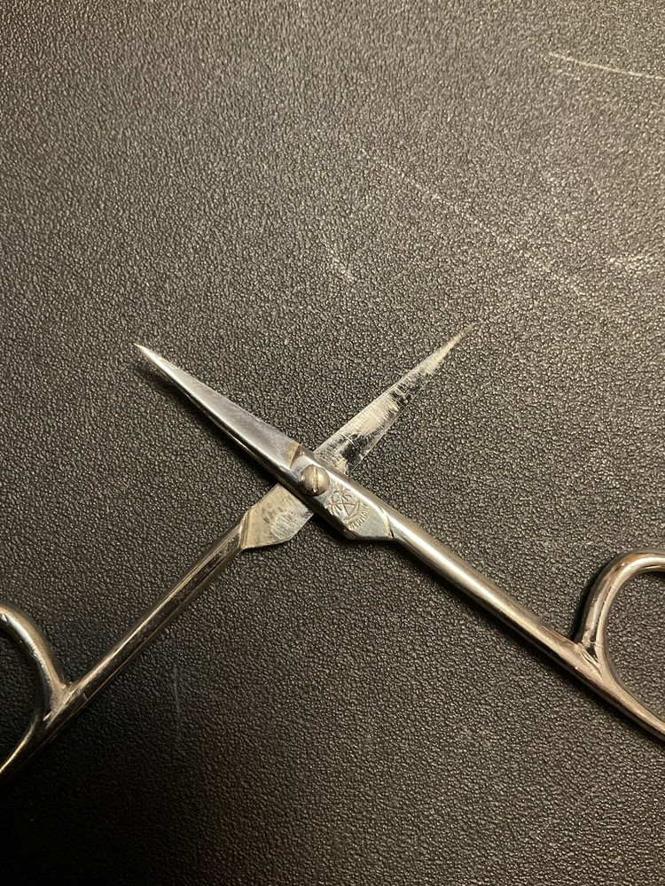 Small Vintage German Made Embroidery Scissors