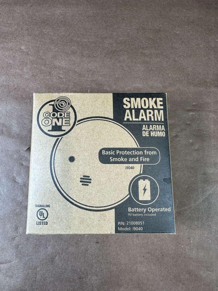Code One Model i9040 Smoke Alarm. Ships Fast!