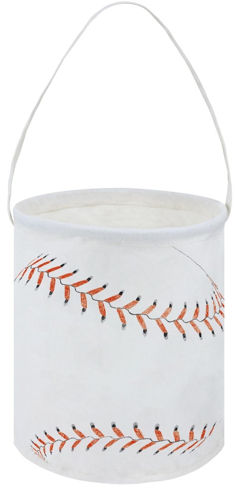 HKEC Small Canvas Bucket,Easter Buckets,Gift Baskets with Handle,Cute Pattern...